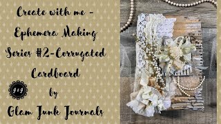 Famous Create with me - Ephemera Making Series #2 Corrugated Cardboard Net Worth