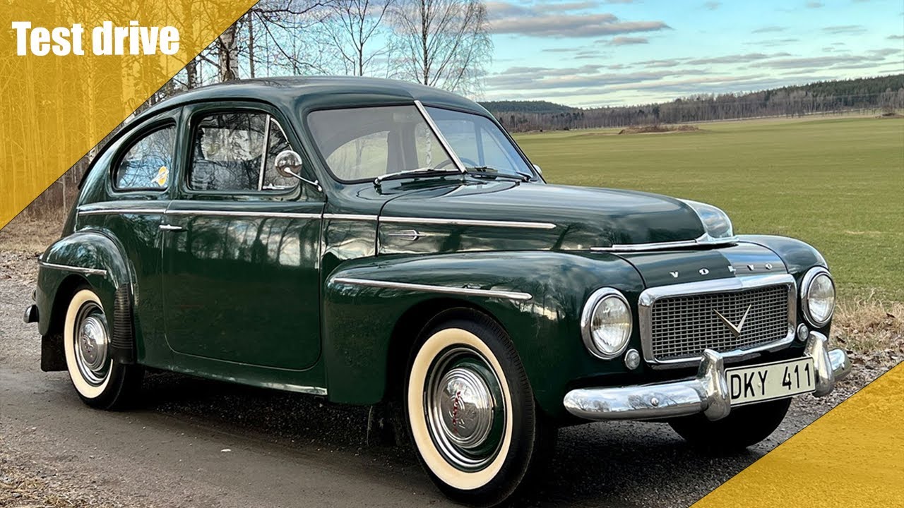 15675 - Volvo PV 444 L B16 — 1957 - YouTube