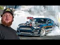 I Took My 2000HP Mustang to a Burnout Contest image