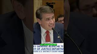 US Attorney General Candidate Dodges Key Question #shorts