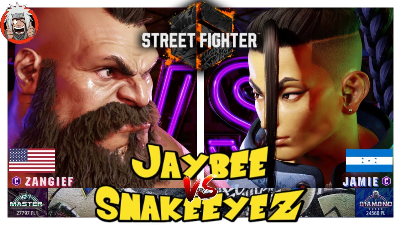 SF6 Snake Eyez (Zangief) vs Jaybee (Jamie) - STREET FIGHTER 6 -