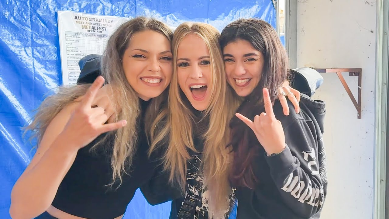 A day with FROZEN CROWN - Metal Fest Plzen CZ (backstage & diary)