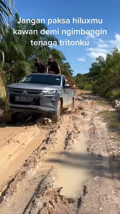 TRITON LEBIH MANTAP DARIPADA HILUX ⁉️ #sawit #triton #hilux #toyota #sawit #kelapasawit