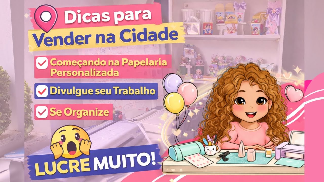 Quer Vender Papelaria Personalizada? Veja Como Começar e se Organizar!