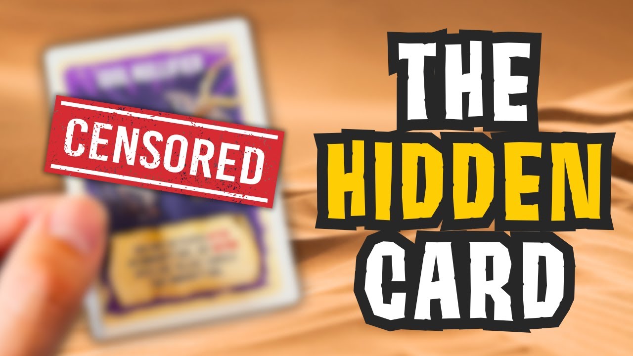 The HIDDEN CARD in Survivor: The Tribe Has Spoken