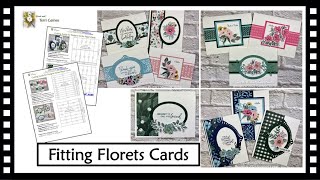 PDF 커팅 가이드가 포함된 플로렛 카드 피팅 다운로드 screenshot 1