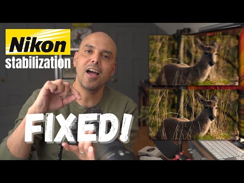 Video: Má Nikon stabilizáciu obrazu?