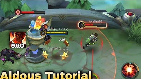 ALDOUS SIDELANE TUTORIAL | HOW TO STACK UP FAST IN SIDELANE ? | ALDOUS GAMEPLAY | MLBB