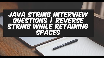 🔥 Java String Interview Questions (Part 3) | Reverse String While Retaining Spaces