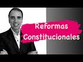 Las REFORMAS CONSTITUCIONALES de 1860, 1866, 1898, 1949, 1957 y 1994.  Derecho Constitucional.