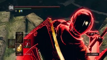 dark souls remastered: when u show the meaning of "GIT GUD" to giant dad wannabe