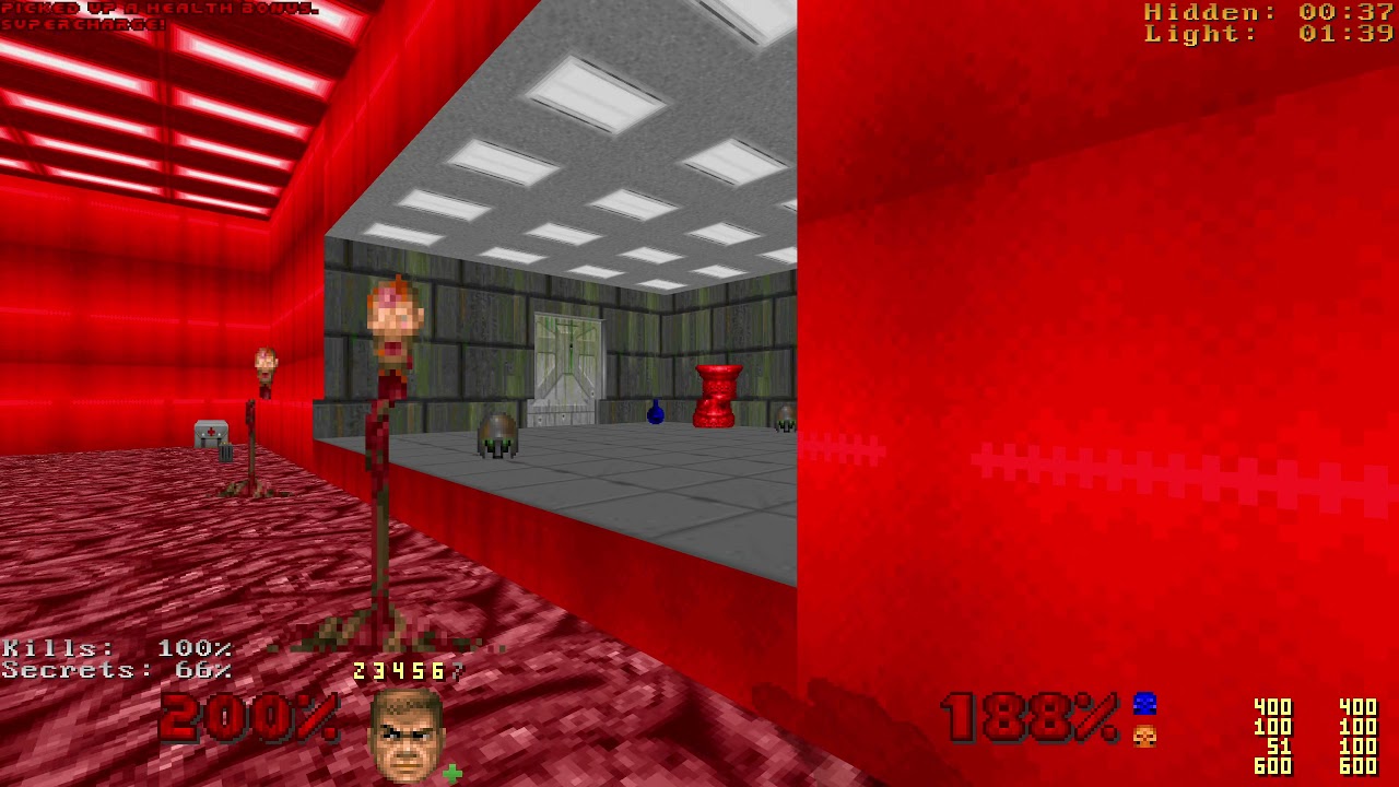Doom: E2M6 all secret locations