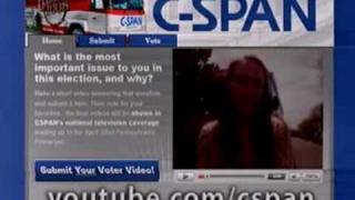 C-SPAN's Washington Journal: Campaign 2008 Bus Voter Video