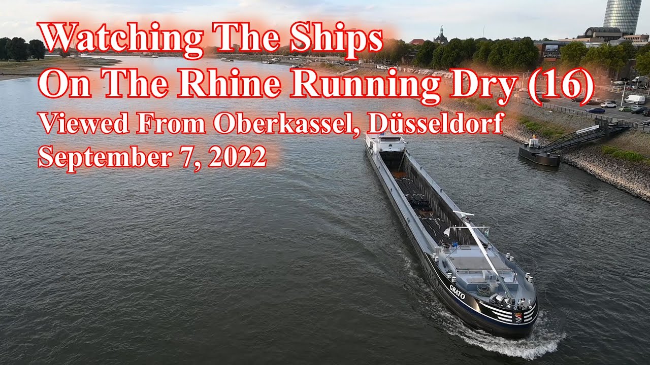Watching The Ships On The Rhine Running Dry (16) Oberkassel, Düsseldorf - September 7, 2022