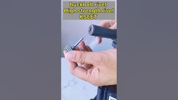 High strength huckbolt rivet
