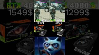 RTX 4080 1549$ RTX 4080 SUPER 1299$  #foryou  #gaming #pcgaming #pcgamer #gpu
