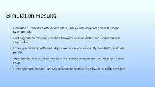 Simulation Results | Cloud Computing Broker for Cloud Marketplace
