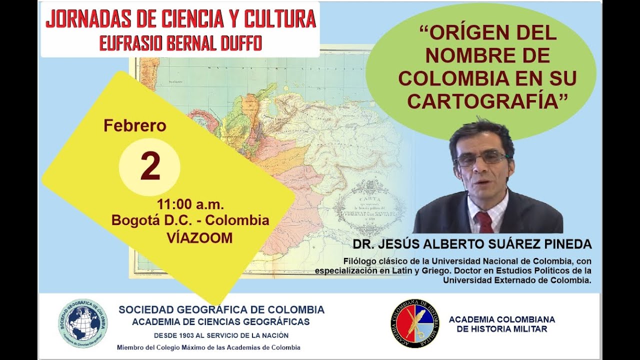 ORIGEN DEL NOMBRE DE COLOMBIA EN SU CARTOGRAFÍA