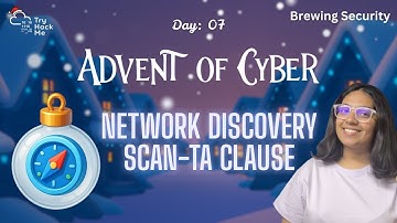 Network Discovery – Scan‑ta-Clause | AoC 2025 Day 7 | TryHackMe | Beginner Friendly