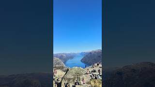 Preikestolen - Norway. #preikestolen #norway #lanscape #traveling #hiking