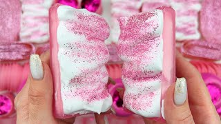 ASMR SOAP★Compilation set★Crushing soap★Cutting soap cubes★FOAM&GLITTER&STARCH★