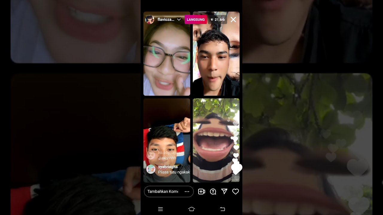 live bareng vio emyr arie ratu