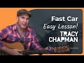 Fast Car by Tracy Chapman | Easy Guitar Lesson