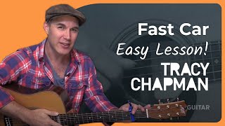 Fast Car by Tracy Chapman | Easy Guitar Lesson