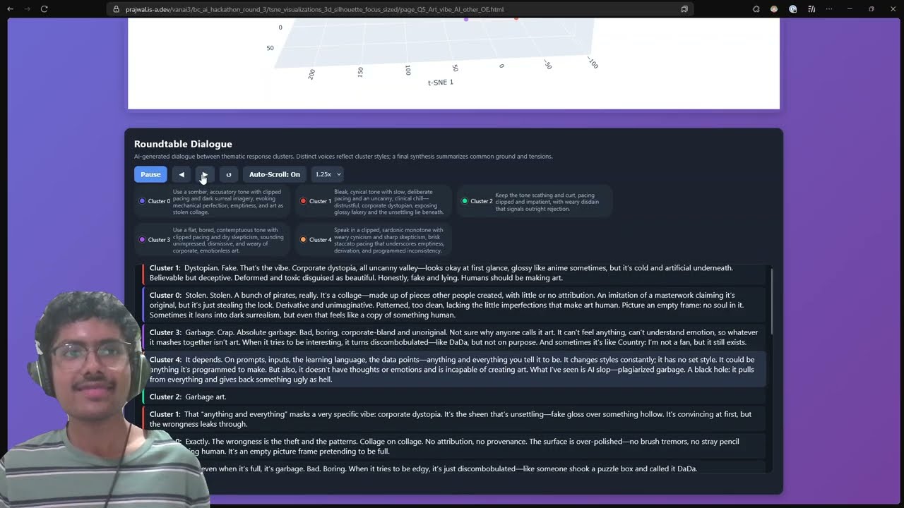 Turning AI Survey Data Into Living Conversations & Semantic | Vancouver AI Data Hackathon