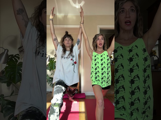 yoga with friends