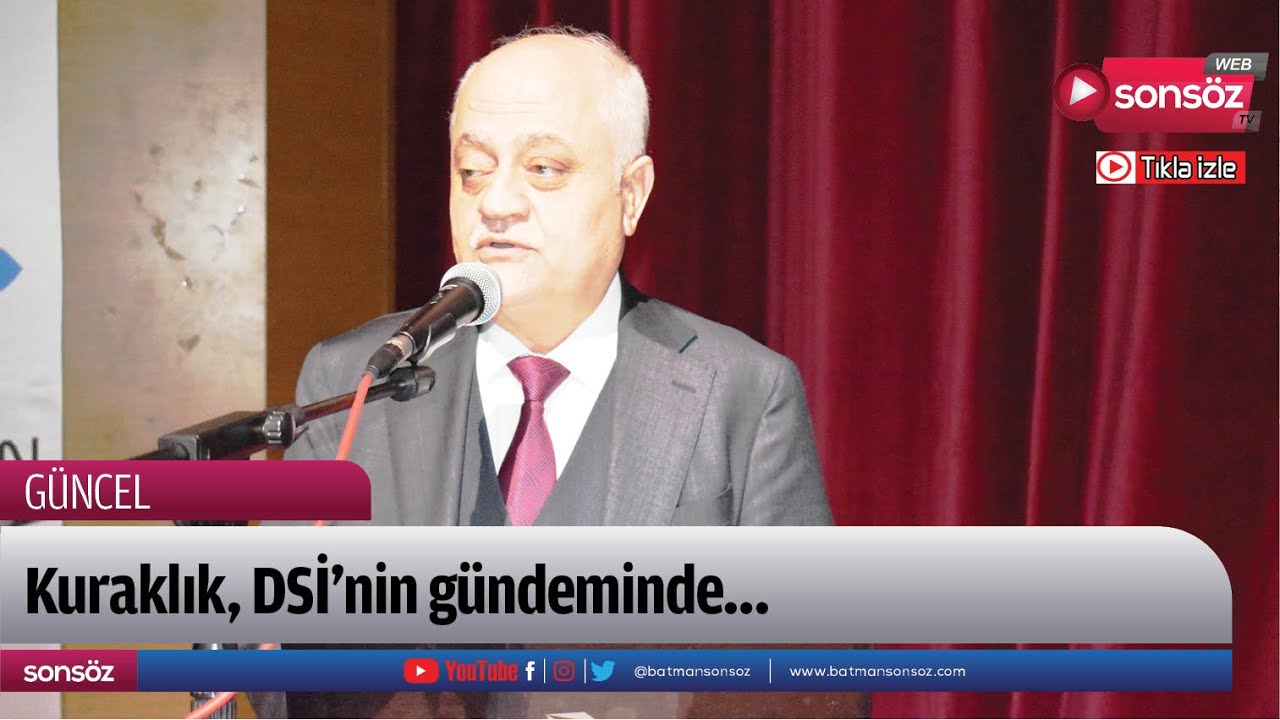 Kuraklık, DSİ&rsquo;nin g&uuml;ndeminde&hellip;