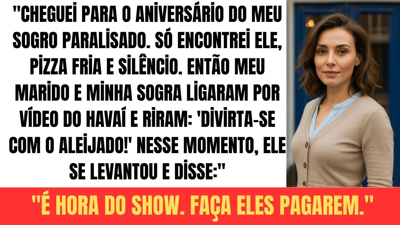 Abandonaram o pai "paralítico" pra viajar. O que ele fez ao vivo chocou todos! 😱