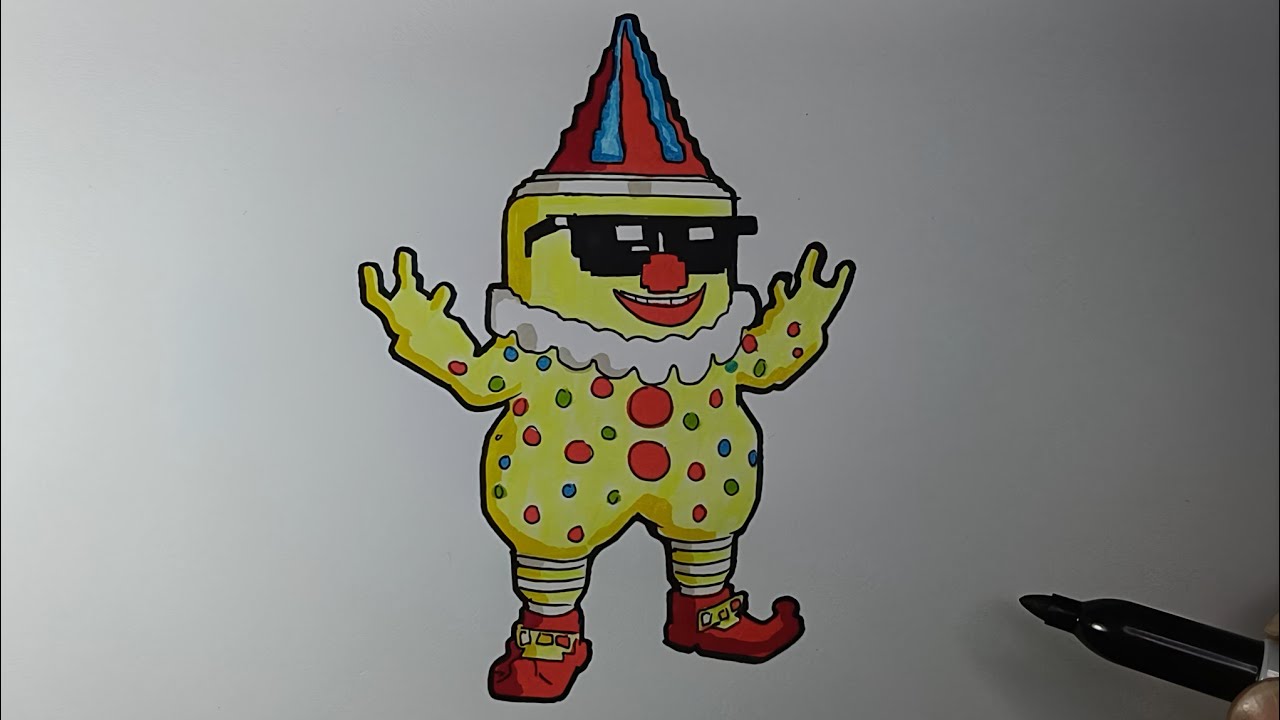 Steal A Brainrot How To Draw New Characters Figo Clownino