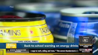 #BackToSchool  : Warning on Energy #Drink Usage