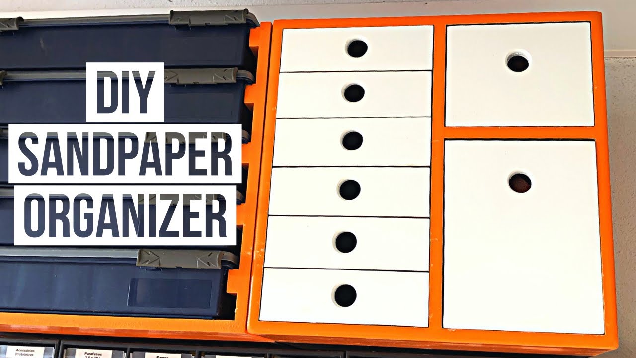 DIY Sandpaper Organizer YouTube