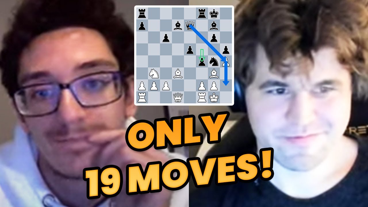 Speedchess Championship: Carlsen vs Caruana 22:4