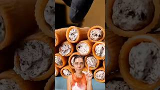 Deep Fried Oreo Pastas 🍪🍝 from @BayashiTV_ #shorts