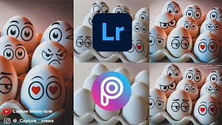 Picart and lightroom editing || smiley faces || egg editing screenshot 2