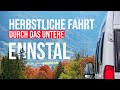 Von STEYR nach LIEZEN mit dem Wohnmobil | Unteres ENNSTAL | Herbstreise mit dem Van