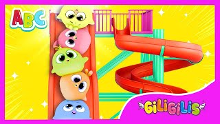 ‍♂Slide Fun | Kids Songs | Cartoons & Baby Songs by Giligilis | NEW  Toddler Songs