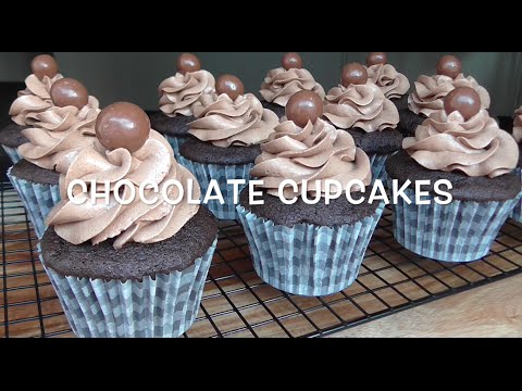 How to Make Chocolate Cupcakes / Resep cupcake coklat