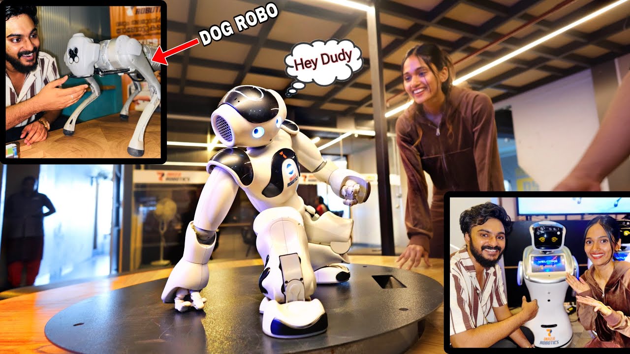 കല്യാണത്തിന് CHITTY ROBO ആയാലോ 😅 HUMANOID ROBO UNBOXING l UNBOXINGDUDE ...