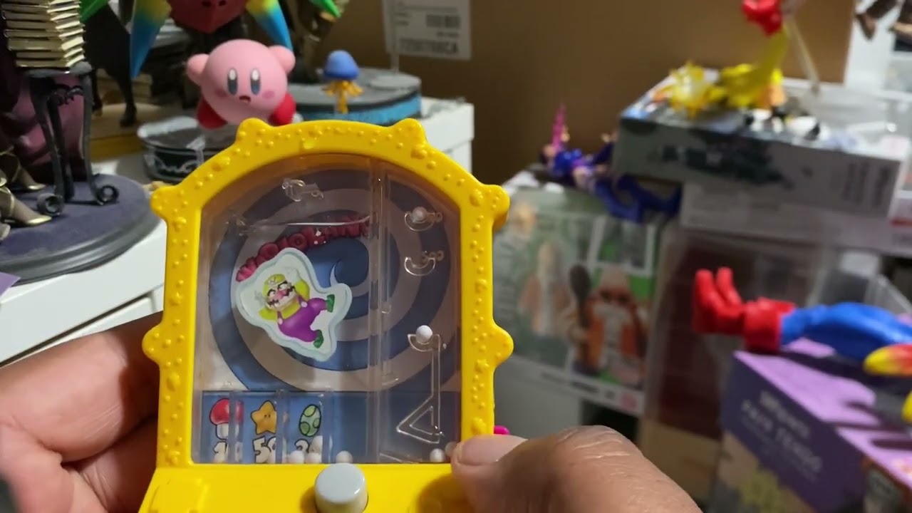 Vintage Nintendo Toy Games From Burger King 2002 - YouTube