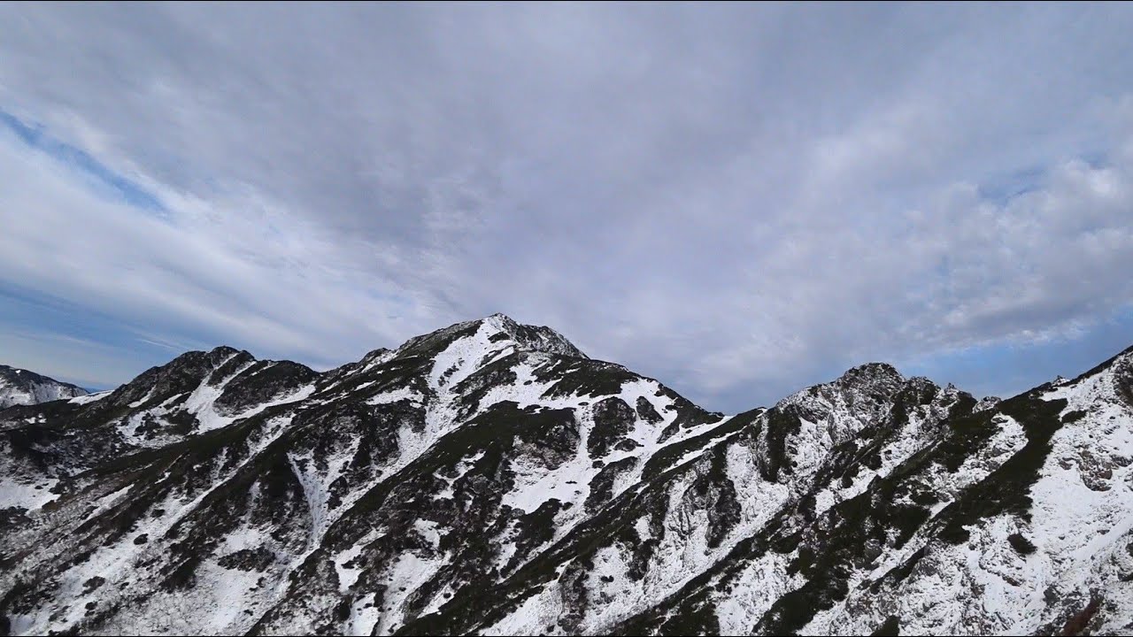 2025晩秋【二軒小屋から塩見-悪沢周回登山】2日目①徳右衛門岳～三伏峠