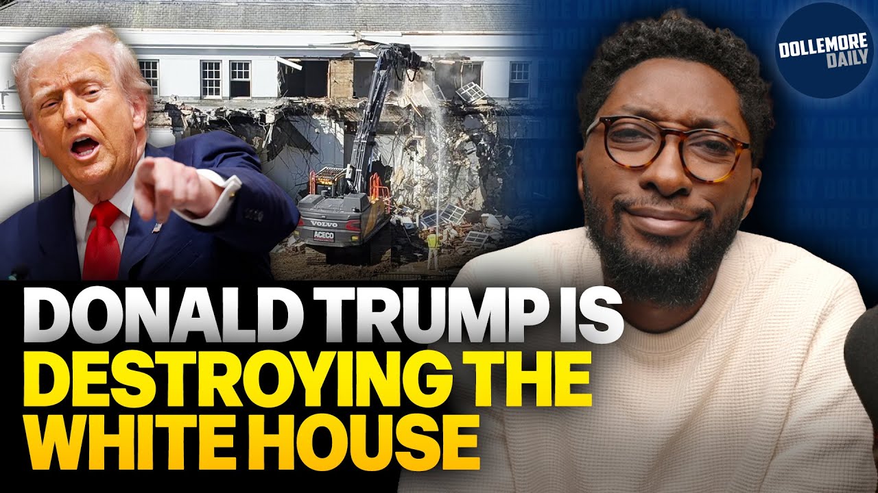 WHITE HOUSE DEMOLITION Now Underway To Make Room for TRUMP’S GAUDY BALLROOM!