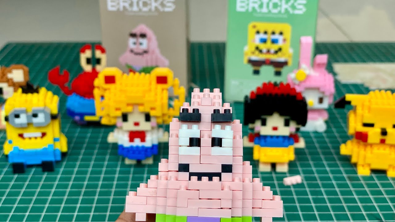 PATRICK BRICKS // Puzzle building blocks - YouTube