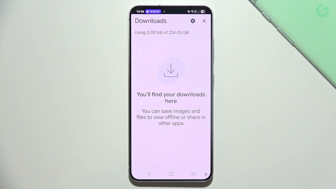 Samsung S25: How to Find Chrome Downloads
