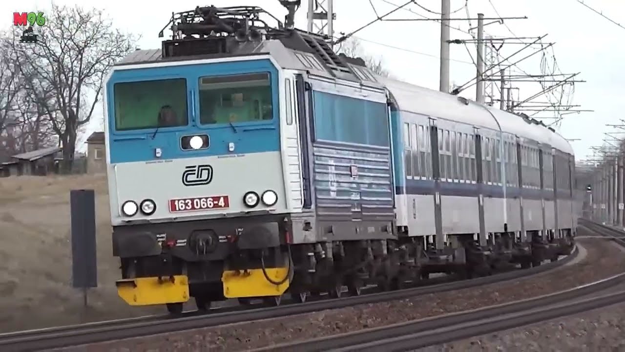 Vlaky Pardubice-Opočínek (mix) - 10.4.2013 / Trains in Pardubice-Opočínek