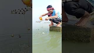 Amazing Fishing idea with hook traps video #fishinglife #fishing #shorts #usa #hook #trap #viral