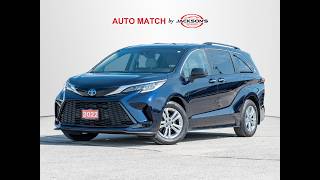U9384 2022 Toyota Pre-Owned Sienna XSE AWD